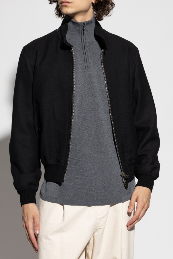 Tom Ford Wool jacket with stand-up collar | Men's Clothing